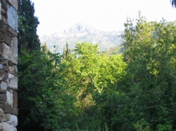 vue la vallée des Rossignols et du mont Lazarus.