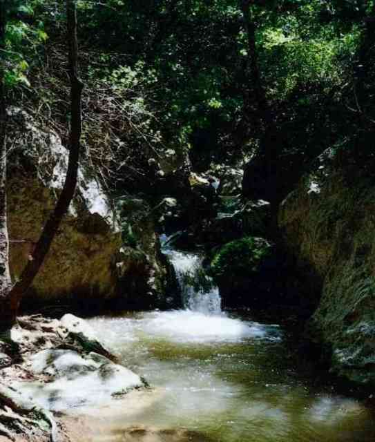 Samos cascade